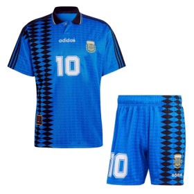 Dječji Nogometni Dres Argentina 10 Retro Gostujući 1994